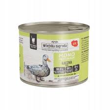 Wiejska Z. Mono PU Kot 200g Adult Kaczka
