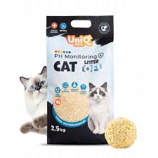 Uniq Ż Kot 6l Żwirek Tofu Monitorowanie PH