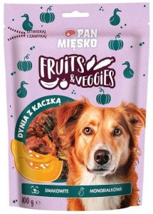 Pan M. Mono P Pies 100g Kaczka z dynią Smaczki