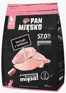 Pan M. S Kot 400g Kitten Kurczak z królikiem