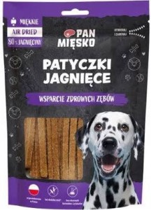 Pan M. Mono P Pies 80g Patyczki Jagnięcina