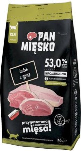 Pan M. S Kot 1,6kg Adult Indyk z gęsią