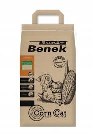 Benek Corn Ż Kot 14l Świeża trawa Kukurydziany